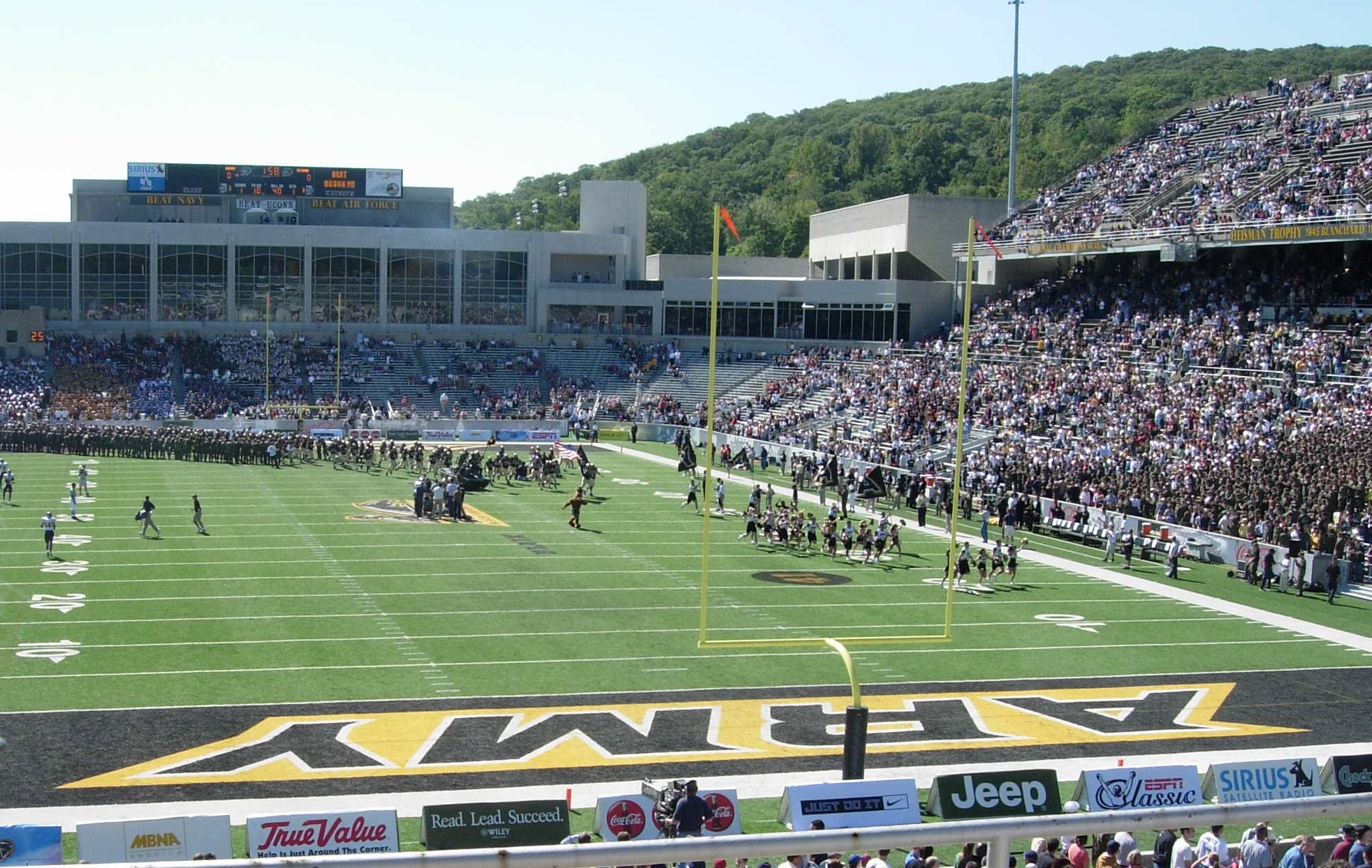 Army Michie Stadium Seating Chart